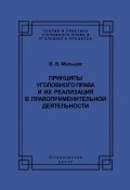 Книга "Принципы уголовного права и их реализация в правоприменительной деятельности" (Василий Мальцев, 2004)