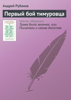 Книга "Первый бой тимуровца" – Андрей Рубанов, 2016
