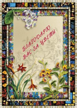 Книга "Благодарю вас за цветы" – , 2011