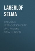 Ein Stück Lebensgeschichte, und andere Erzählungen (Selma Lagerlöf)