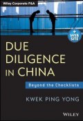 Due Diligence in China. Beyond the Checklists ()